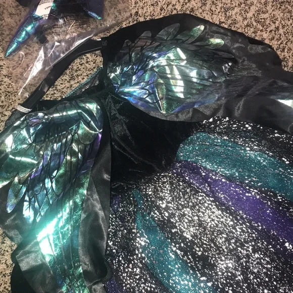 Hyde & EEK! Boutique Girls Dark Mystic Unicorn Halloween Costume 4T/5T | NWT - Picture 5 of 6